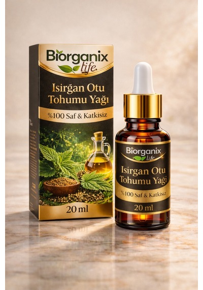 Life Isırgan Otu Tohumu Yağı 20 Ml %100 Saf & Güçlü Bakım Diğer