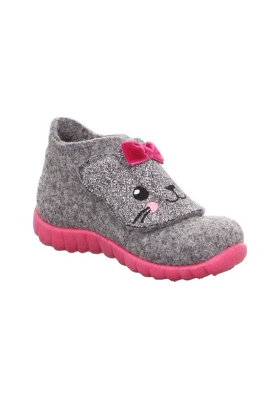 Superfit 8-00295 Çocuk Keçe Panduf Gri