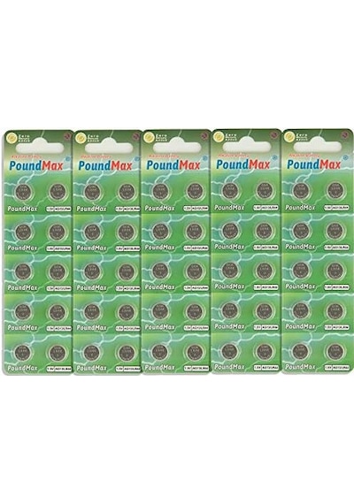 50 X Ag13 Lr44 1,5 V Alkalin Düğme Pil