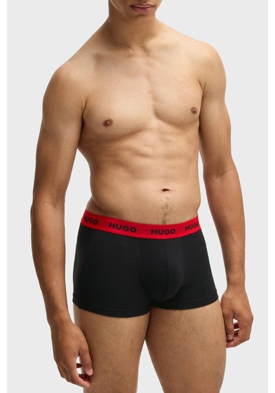 Hugo Erkek Boxer 50532611 968 Siyah Siyah