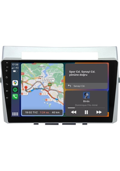 Toyota Verso Android Multimedya Sistemi 2005-2010 Crv-4138xr