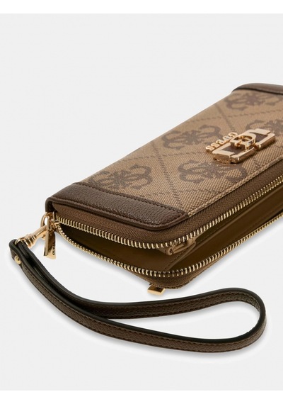 Guess Karnilla Logolu Büyük Boy Kadın Kahverengi Cüzdan Swos9901146-lgw Kahverengi