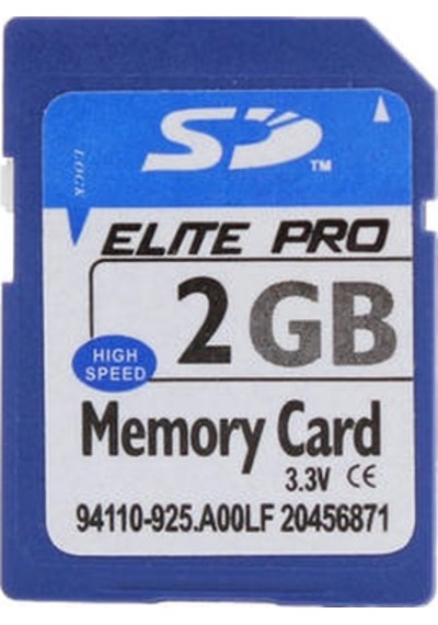 2 Gb Sd Hafıza Kartı Elite Pro