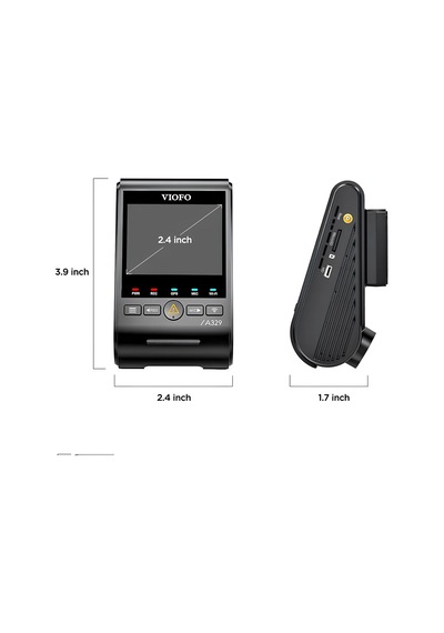 Viofo A329 4k Hdr Sony Starvis 2 Sensörlü Wi-fi 6 Ssd Destekli Gp