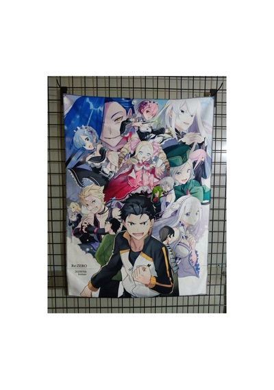 Owl Bag Re:zero Anime Poster Desenli Tasarım Duvar Halısı