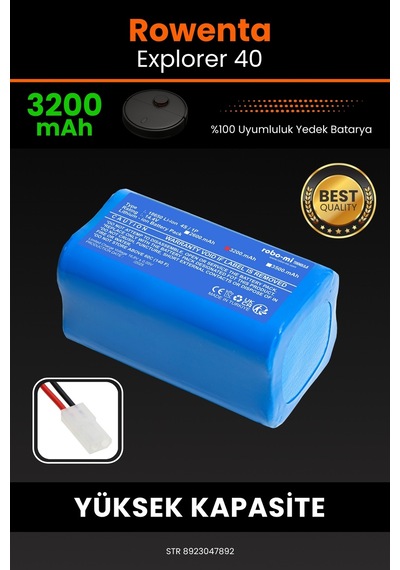 Rowenta X-Plorer 40 3200mAh Robot Süpürge Bataryası