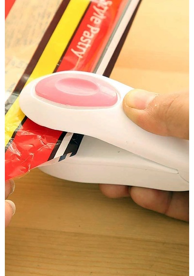 Korea Type Mini Sealing Yeni Model Poşet Kapatıcı Pratik Poşet Kapatıcı Mor