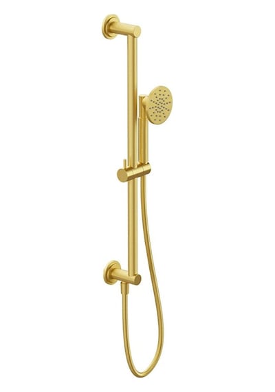 VitrA Origin A4579625 Classic Sürgülü El Duşu Takımı, Fırçalı Altın