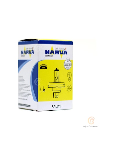 Narva Ampul H4 12V 60 55W P45T Tablalı - 2 Adet