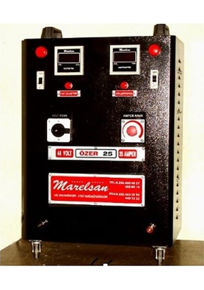 12v-48v Şarj Redresörü 25 A Akü Şarj Cihazı Dijital Volt-amper Göstergeli Amper Ayarlı