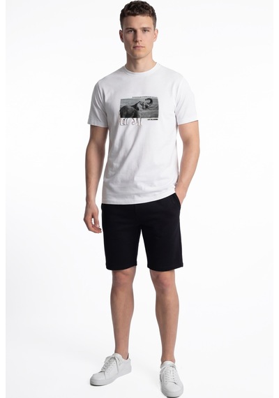 LOFT Regular Fit Erkek Tshirt K.kol Lf2042927 Q1.v1 Beyaz