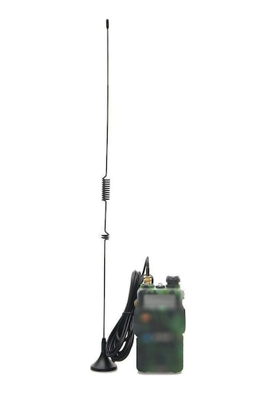 Ut-106uv El Telsizi İçin 3mt Kablolu Mıknatıslı Anten