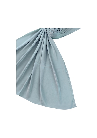 Mim Eşarp Mısırlı Eşarpları Taşlı Jan Jan Abiye Şal 75x190 Cm Gri