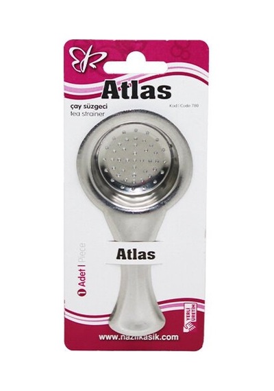 Atlas-780 Komple Metal Çay Süzgeci- 50'li Paket