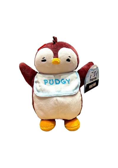 Pudgy Penguenler Peluş 20 Cm Bej