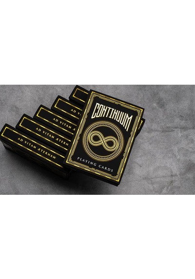 Bicycle Continuum Black Oyun Kağıdı Limited Edition Uspcc Koleksiyonluk İskambil Kartları