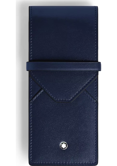 Montblanc Envelope 3lü Kalem Kılıfı 221370 Lacivert