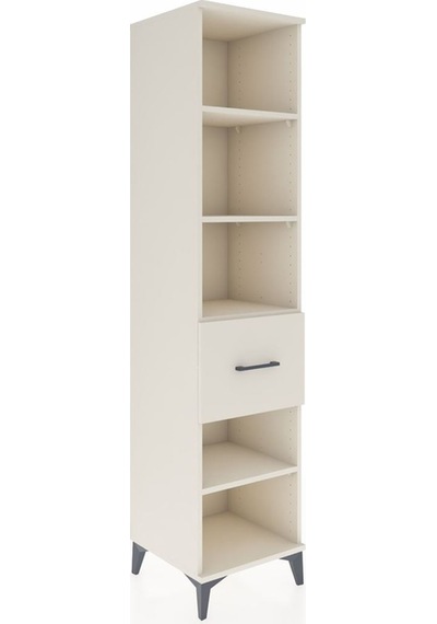 Hyperion Dolap 4 Raflı Tek Çekmeceli 44x44x195 Aytaşı-aytaşı Aytaşı