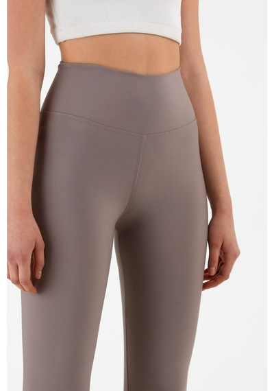 Winmoda34 Kadın Korse Tayt Push Up Yüksek Bel Geniş Kemer Somon