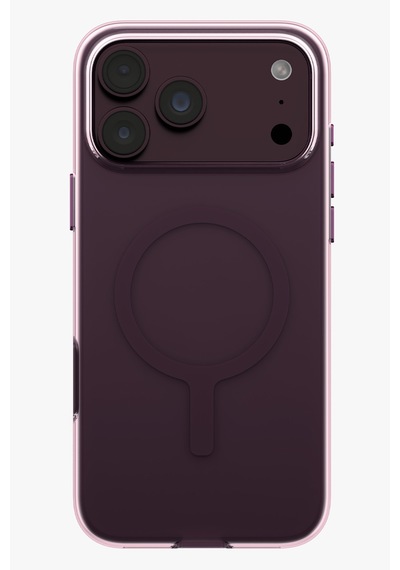 Apple iPhone Uyumlu 18 Pro Max Kılıf Clario Doğaya Duyarlı Geridönüştürülmüş 4 Metreden Düşmeye Dayanıklı Kapak Mürdüm