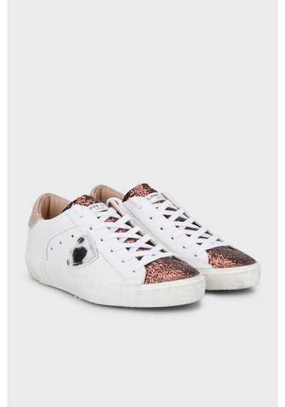 Philippe Model Logolu Deri Sneaker Ayakkabı Kadın Ayakkabı Prldvga4 Beyaz-kahve Philippe Model Logolu Deri Sneaker Ayakkabı Kadın Ayakkabı Prldvga4 Beyaz-kahve