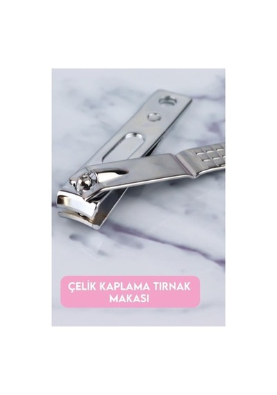 Premium Kullanışlı Bakım Araçları Temizlik Törpü Ve Tırnak Makası Seti