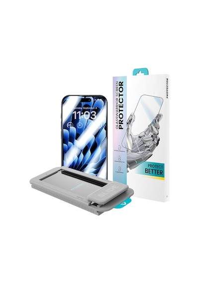 Apple Uyumlu   iPhone 14 Pro Max Benks Glass Warrior Hd Görüntü Cam Ekran Koruyucu Uygulama Aparatlı