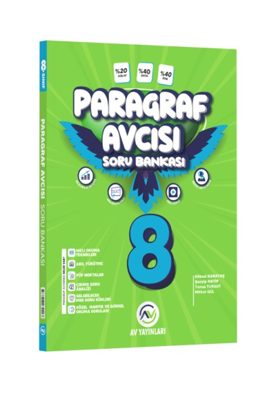 Av Yayınları 8.sınıf Paragraf Soru Bankası