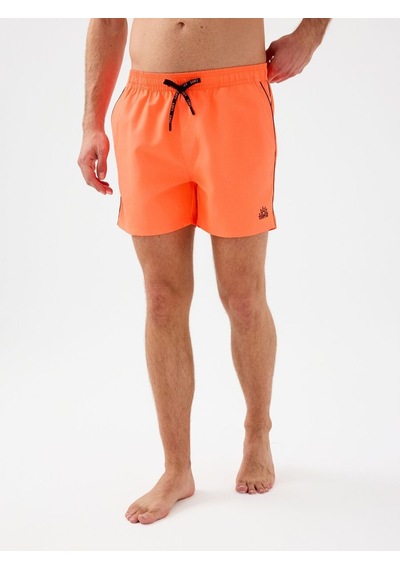 LOFT Regular Fit Erkek Deniz Şortu Neon Orange