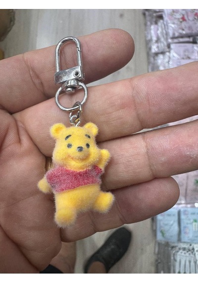 Winnie The Pooh Charm Anahtarlık Sevimli Ayıcık Çanta Süsü Hediye Aksesuarı