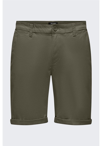 Only & Sons Onspeter Lıfe Regular 0013 Shorts Noos Erkek Yeşil Şort - 22027905 Yeşil