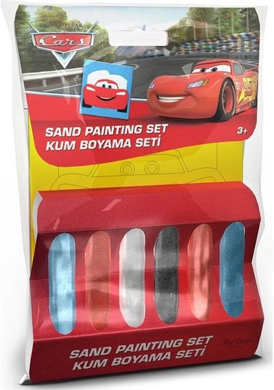 Kum Boyama Seti-disney Şimşek Mcqueen Pm-01