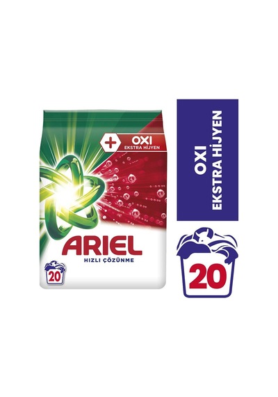 Ariel Oxi Toz Deterjan 3 Kg Beyazlar