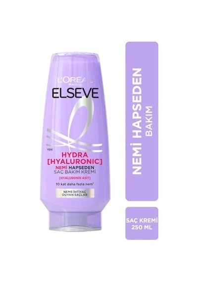 L'oreal Paris Hydra Hyaluronic Nemi Hapseden Saç Bakım Kremi 250ml