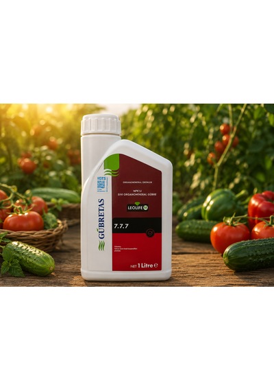 Leolife 7.7.7 Dengeli Sıvı Organomineral Gübre - 1 Litre Tüm Dönemler İçin Kök, Gövde Ve Çiçek Geliştirici