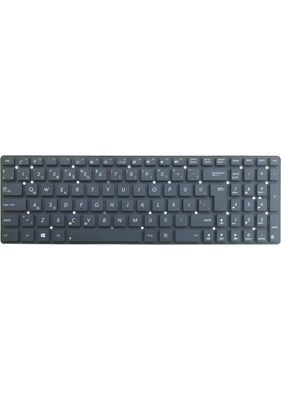 Asus Uyumlu K55vj-sx216d, K55vm-sx086d Notebook Klavye -siyah-