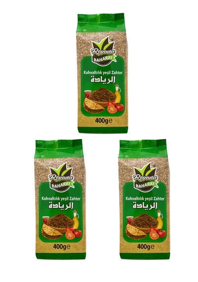 Reyada Kahvaltılık Yeşil Zahter 400 G X3