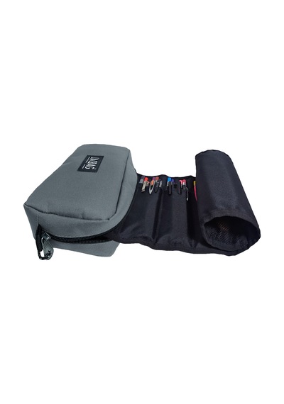 Jacbag Organizer Roll Up-rulo Organizer Kalem Çantası Organizer Roll Up-gri renkli