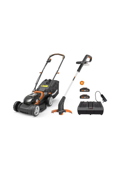 Wg927e 40volt 2.0ah. Li-ion 34cm Profesyonel Şarjlı Çim Biçme + Wg157e.9 20volt 25cm Misinalı Çim Ve Kenar Kesme Wg927e 40volt 2.0ah. Li-ion 34cm Profesyonel Şarjlı Çim Biçme + Wg157e.9 20volt 25cm Misinalı Çim Ve Kenar Kesme