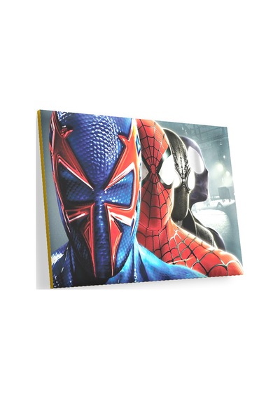 Cakasepetim Spider Man Tüm Kostümleri Ahşap Mdf Tablo