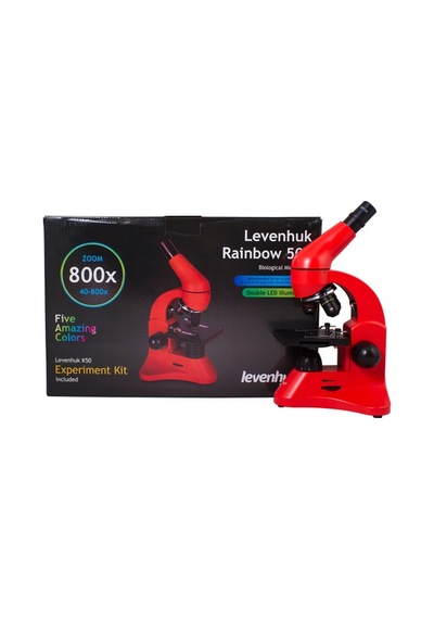 Levenhuk Raınbow 50L Orange/Portakal Mikroskop