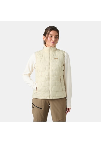 Helly Hansen W Lıfaloft Dolgulu Yelek Krem