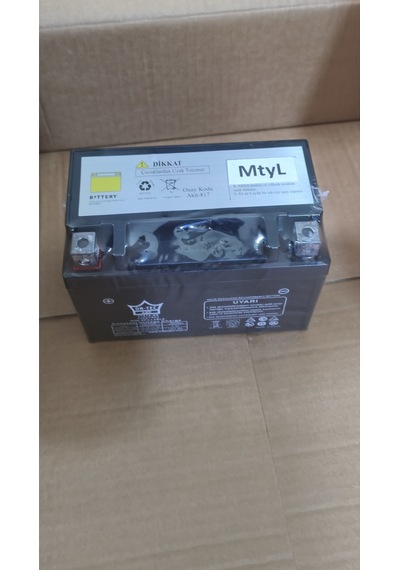 Kuba Nirvana 150 Uyumlu Kaliteli Hazır Şarjlı Akü 12 V 7 Ah