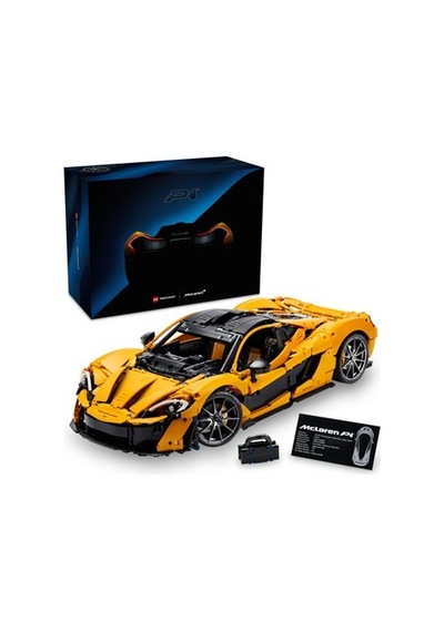 Mclaren P1 Koleksiyonluk Model Yapım Seti Yetişkinler İçin