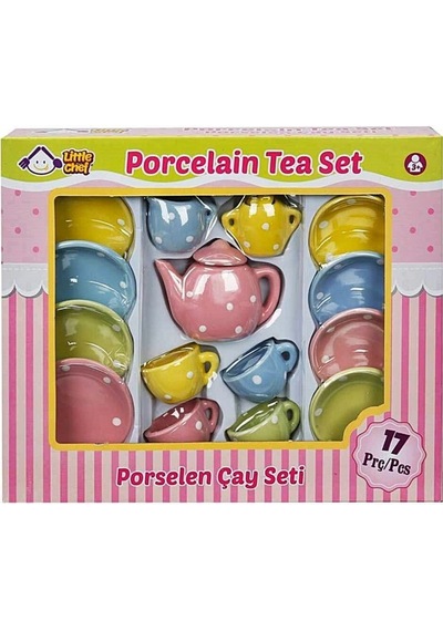 Little Chef Porselen Çay Seti