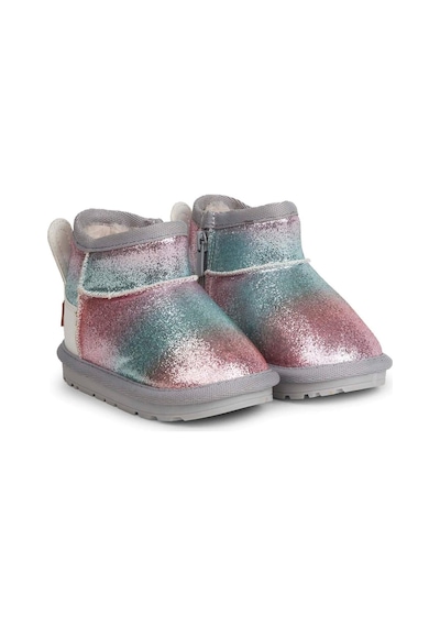 Slide Buck3060-bh004 Kürklü Çocuk Botu - Gri Gri