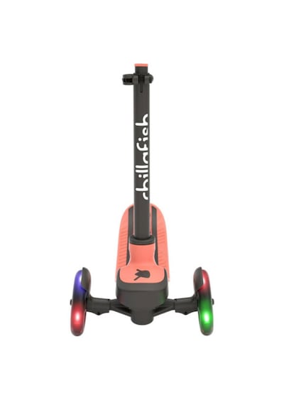 Chillafish Scotti Glow 3 Tekerlekli Işıklı Scooter - Flamingo Açık Pembe