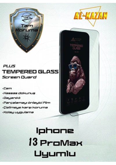 Pp Apple Uyumlu iPhone 13 Promax Şeffaf Kırılmaz Ekran Koruyucu Ultra İnce, Anti Çizik & Darbeye Dayanıklı 03883794