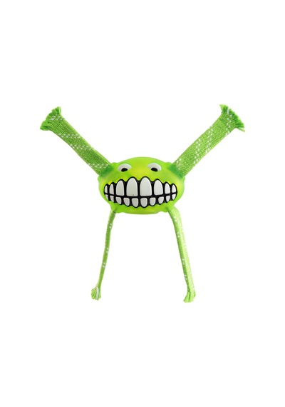 Rogz Flossy Grinz Sesli Köpek Oyuncak 23 Cm Yeşil Renkli