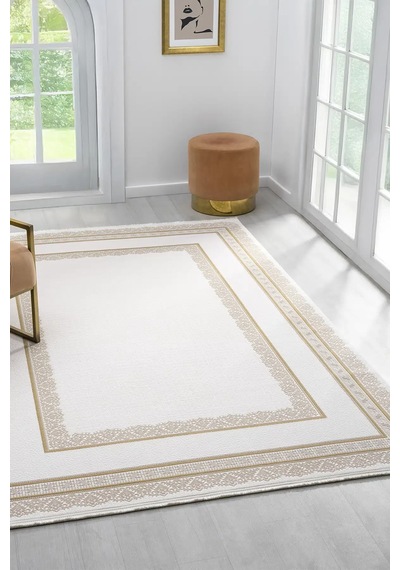 Seyran Halı Diva 0278 Gold Akrilik Makine Halısı